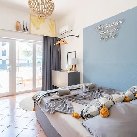 App Akumal-25m Zum Meer, Privatparkplatz, 50 Zoll Smart Tv, Sat Apartment Medulin